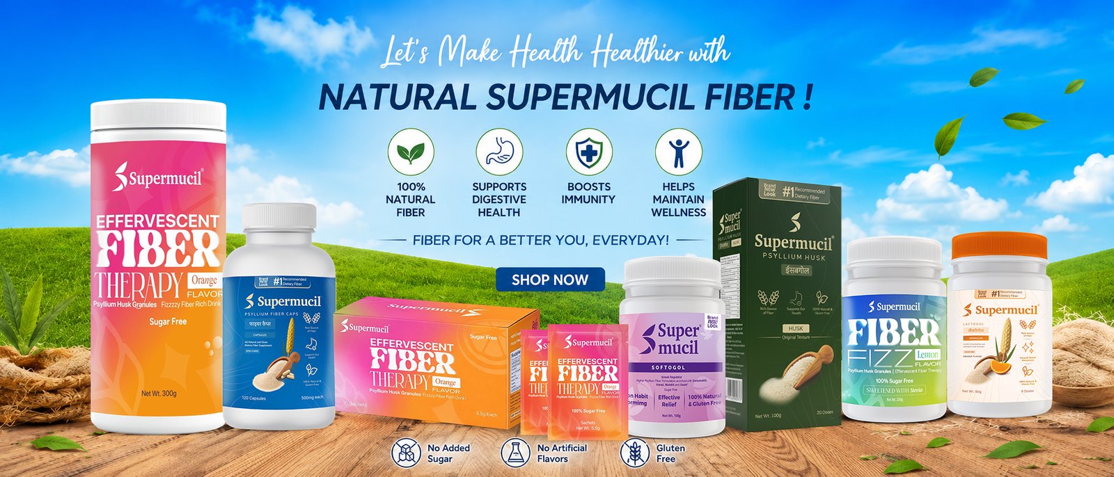 Supermucil Psyllium Products