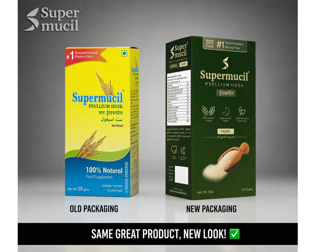 SUPERMUCIL Psyllium Husk (Sat Isabgol) 50g | 100% Natural Dietary Fiber for Digestive Health & Constipation Relief - Image 4