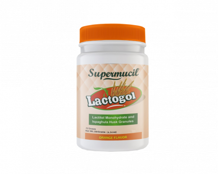 SUPERMUCIL LactoGol Lactitol Monohydrate with Ispaghula 180 Gms (1)