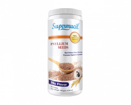 SUPERMUCIL Natural Psyllium Seeds (Isabgol) 300gms (1)