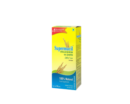 SUPERMUCIL Psyllium Husk (Isabgol)_ 50 Gms