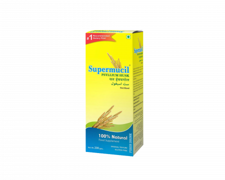 SUPERMUCIL Psyllium Husk (Sat Isabgol) 200 Gms 1