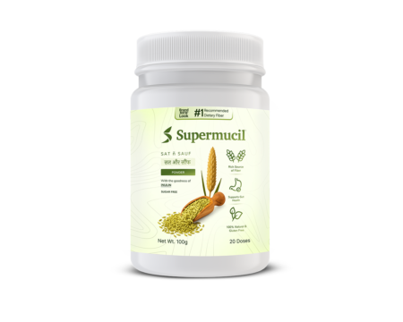 SUPERMUCIL: Sat n Sauf: Sauf Flavor and Sugar Free : 100gm
