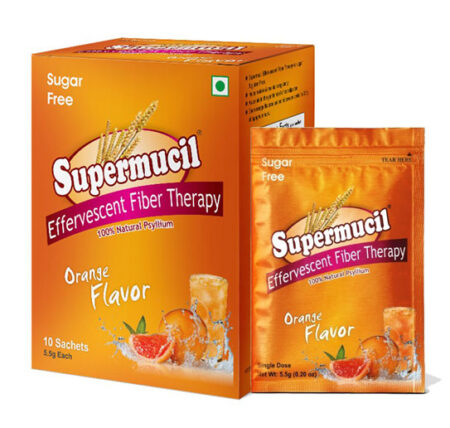 Supermucil Effervescent Fiber Therapy 5.5g Sachet