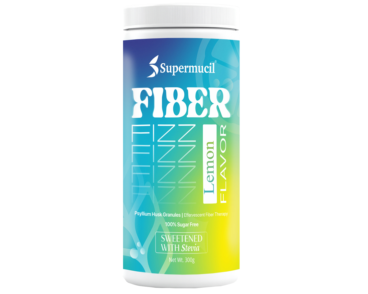 SUPERMUCIL FiberFizz: Psyllium Effervescent: 300 Gms Lemon Flavour: Sugar Free